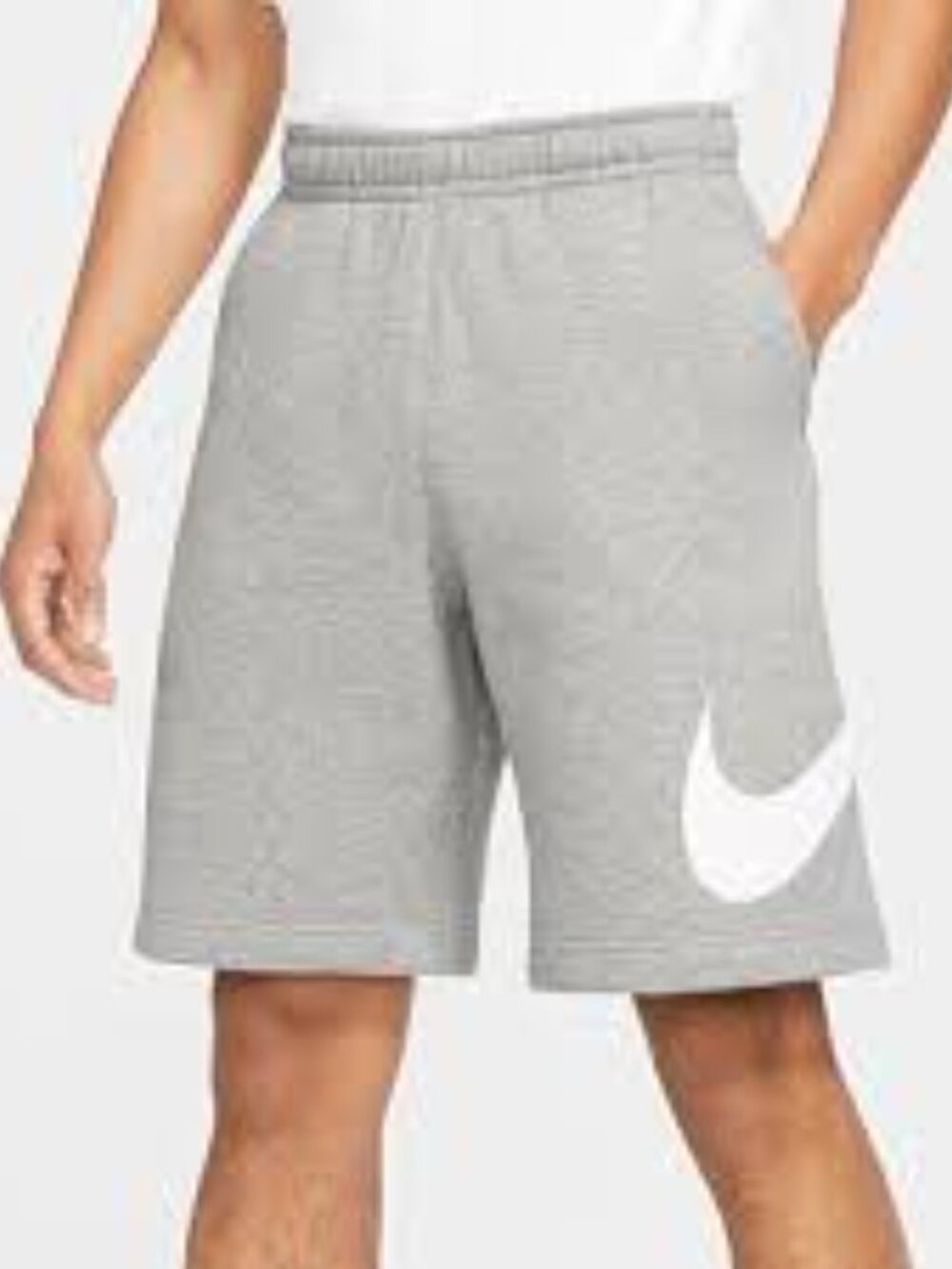 Nike Men's Club Fleece French Terry Graphic Shorts - M